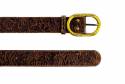 Cinto De Cuero Marrón