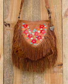 Cartera Amalia Terracota Flores